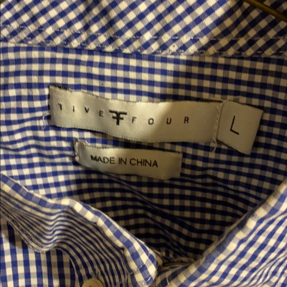 Blue button down shirt - Picture 3 of 4